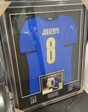 Andrea Pirlo Back Signed New York City FC Home Shirt (Professionally Framed)