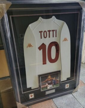 FABIO CANNAVARO SIGNED ITALY 2006 JERSEY *FRAMED* Certificate of