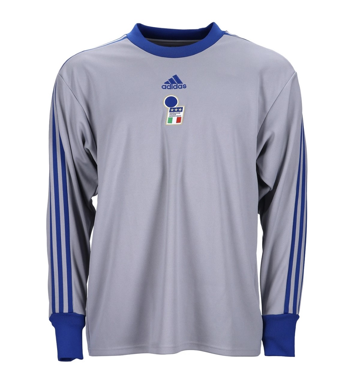 Men's Adidas Italy Icon Jersey - Blue - Small