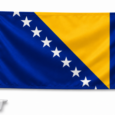 Bosnia and Herzegovina 2026 Car Flag