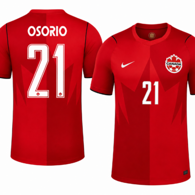 Canada CSA Stadium Home Jersey 2026/27 - #21 OSORIO