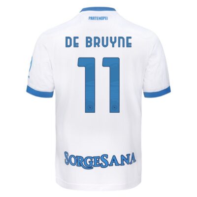 SSC NAPOLI WHITE REPLICA SHIRT 2026/2027 - #11 DE BRUYNE